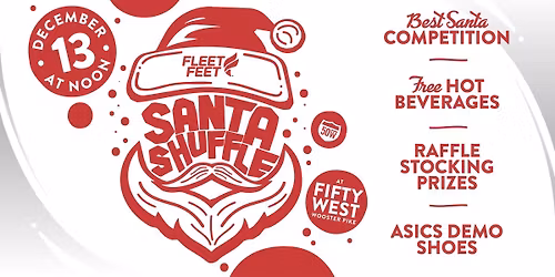 The 12 Days of Fitmas - Santa Shuffle at Fifty West!