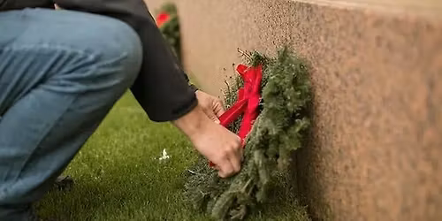 Wreaths Across America 11am-1 pm Forest Lawn Cemetery Weddington