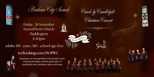 Brisbane City Sounds Carols by Candlelight Christmas Concert