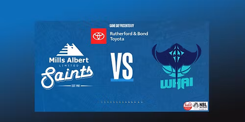 Rutherford & Bond Toyoata Presents: Mills Albert Saints vs Tauranga Whai
