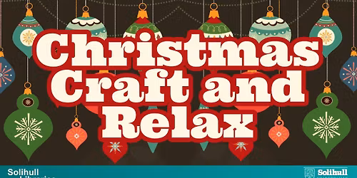 Christmas Craft and Relax at Meriden Library