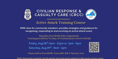 Civilian Response & Casualty Care Course