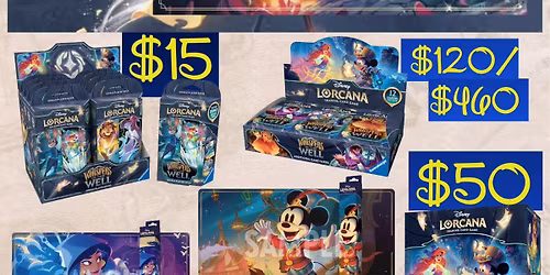 Lorcana Whispers in the Well Preorder and Prerelease