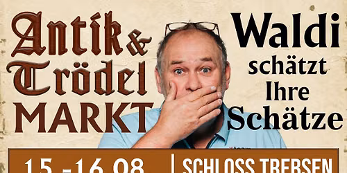 Antik- & Tr\u00f6delmarkt mit Waldi
