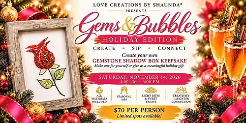 Gems & Bubbles: Holiday Edition