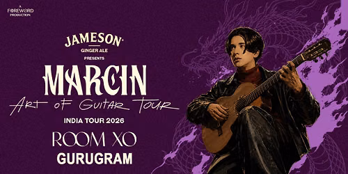 Jameson Ginger Ale Marcin Art of Guitar Tour