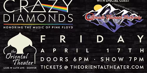 Crazy Diamonds - Honoring the music of Pink Floyd