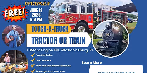 Touch-a-Truck...or Tractor...or TRAIN