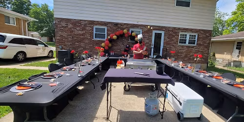 private hibachi party