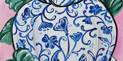 Blue Patterned Pumpkins