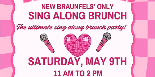Wildside June Sing Along Brunch--80's theme!