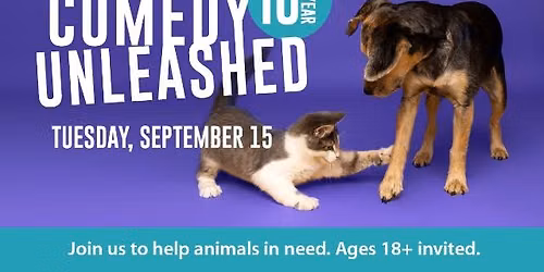 Comedy Unleashed: A Fundraiser Benefitting the Irvine Animal Care Center