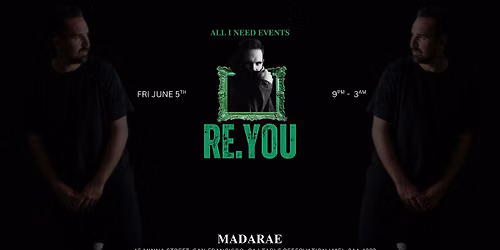 RE.YOU (Afro House & Melodic House) at MadaRae
