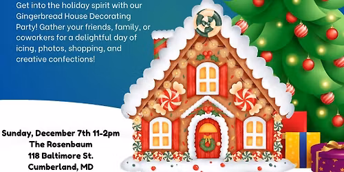 Gingerbread House Decorating Party 2025