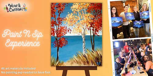 Lake Michigan Fall- Good Mooed Cafe- Paint and Sip