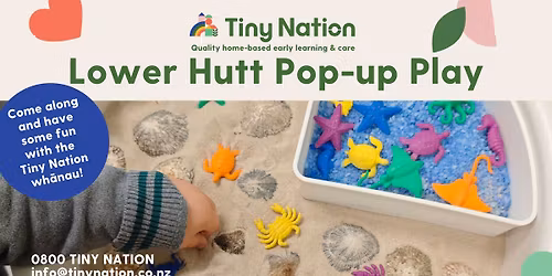 Tiny Nation Pop-up Play Session Lower Hutt