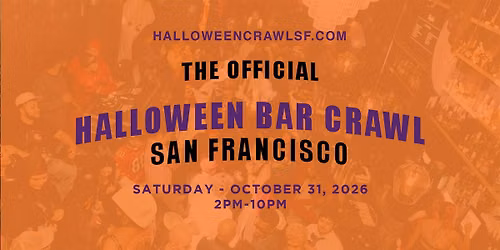 Official Halloween San Francisco Pub Crawl 2026