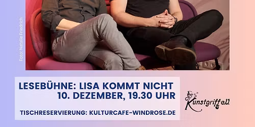 Kleiner Mittwoch: Leseb\u00fchne \u201cLisa kommt nicht\u201d
