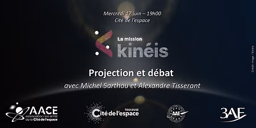 La mission Kin\u00e9is : dans les coulisses d'une aventure spatiale