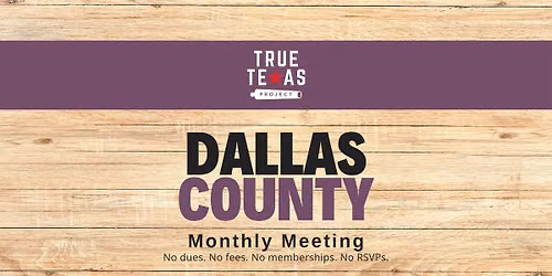 (Dallas County) Prepping for Legislative Session