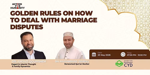 Golden Rules on how to deal with marriage disputes (Montreal)