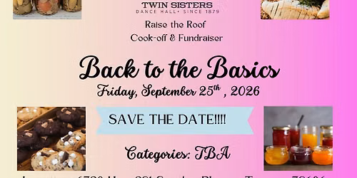 Back to the Basics @ Twin Sisters Dance Hall Raise the Roof