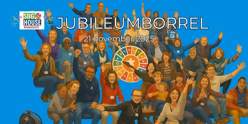 Jubileumborrel SDG House Maastricht 