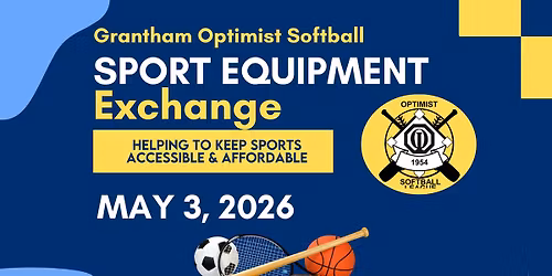 Grantham Optimist Sport Equipment Exchange 2026