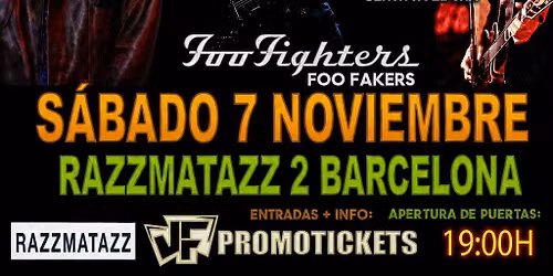 FESTIVAL GRUNGE XXL tributos Nirvana\/Foo Fighters\/Pearl Jam\/Soundgarden\/Alice in Chains en BARCELONA