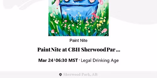 Paint Nite in the Park "Bunny Tail Tulips"