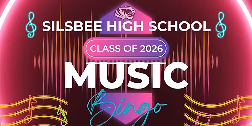 Silsbee Class of 2026 Music Bingo
