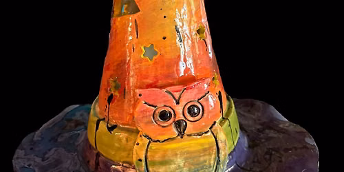 Witch Hat Luminaire- 2 day workshop Aug 8 and 15  11am-1pm