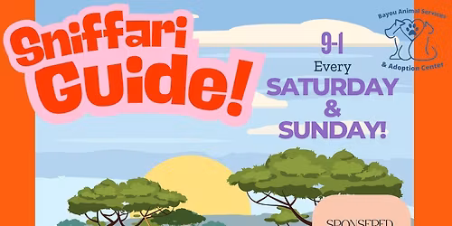 Sniffari Saturday and Sunday