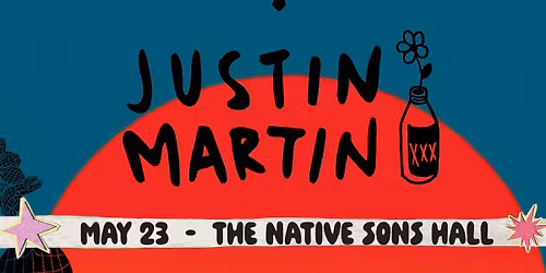 Justin Martin with Lady K. and em.ash at The Native Sons Hall