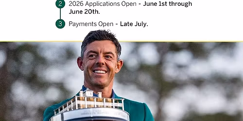 2026 Masters Golf Tournament - 2 Day Pass (Thursday & Friday)