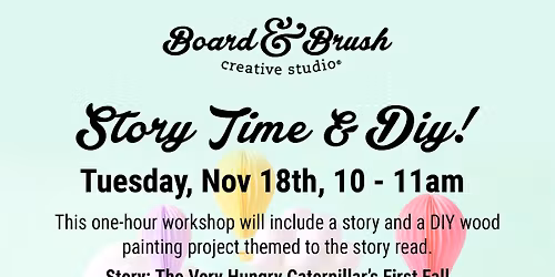 Toddler Tuesday - Story and Craft - $20