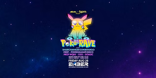 POK\u00c9RAVE at Ember Music Hall (HighScore HappyHour \u00d7 BPM Music Group)