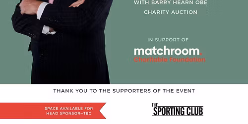 A Lunch With Barry Hearn OBE