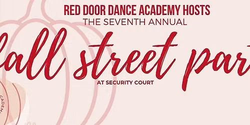 Fall Street Party- FREE FAMILY FUN
