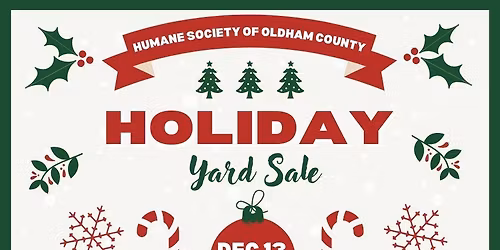 HSOC Holiday Yard Sale