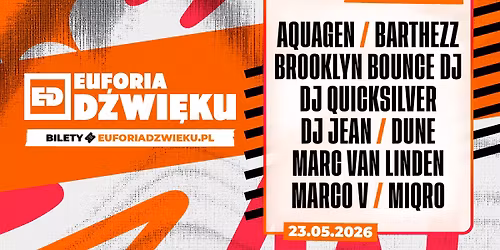 Euforia D\u017awi\u0119ku | Klub Studio Krak\u00f3w | 23.05.2026