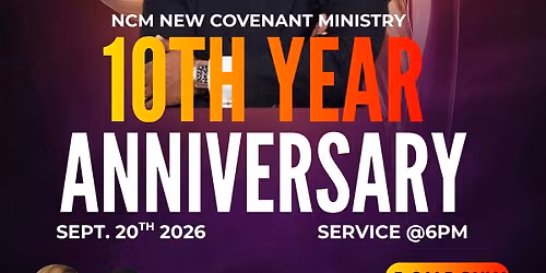 NCM 10th year Anniversary Celebration