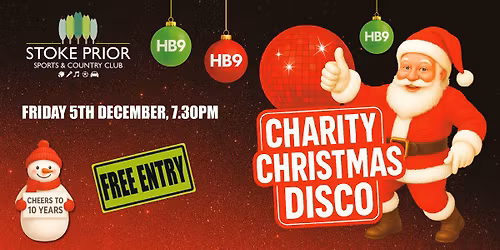 CHARITY CHRISTMAS DISCO