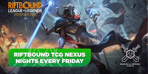 Riftbound TCG Nexus Nights Weekly Play