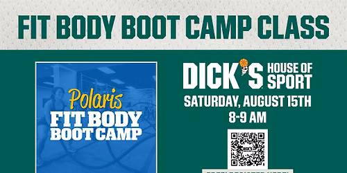 Fit Body Boot Camp Class at DICK'S House of Sport