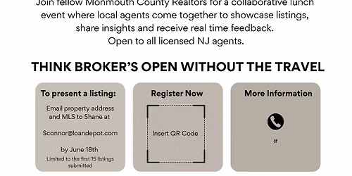 Lunch and Listings