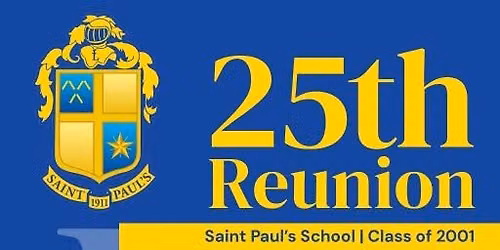 Saint Paul\u2019s Class of 2001 25th Reunion Weekend
