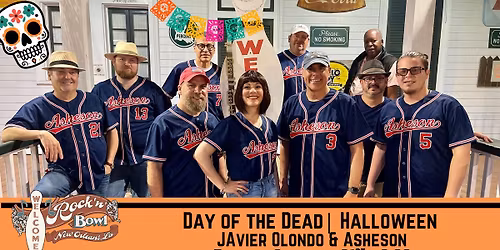 Day of the Dead with Javier Olondo & AsheSon | Rock'n'Bowl® New Orleans