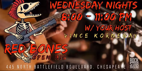 Open Mic @ Red Bones