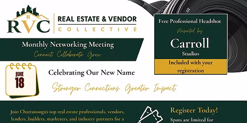 REAL ESTATE & VENDOR COLLECTIVE MONTHLY NETWORKING MEETING
